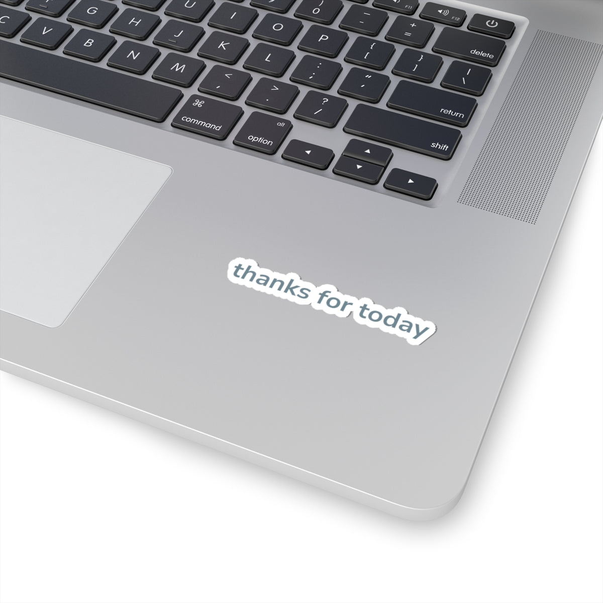 thanks for today Gratitude Kiss-Cut Stickers, Motivational Vinyl Decals for Journals, Laptops, Gift Wrap, Scrapbooking, Thank You Gifts