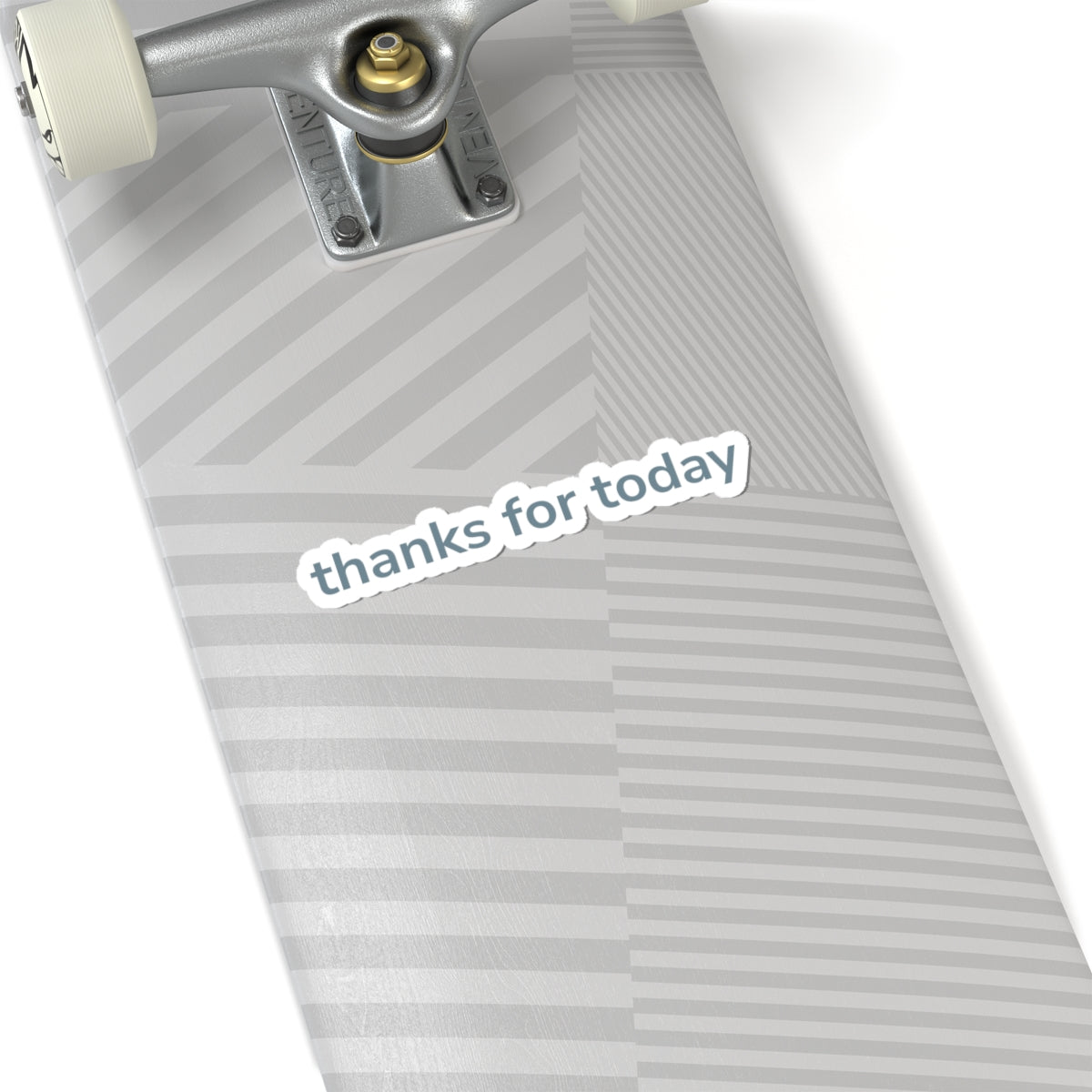 thanks for today Gratitude Kiss-Cut Stickers, Motivational Vinyl Decals for Journals, Laptops, Gift Wrap, Scrapbooking, Thank You Gifts