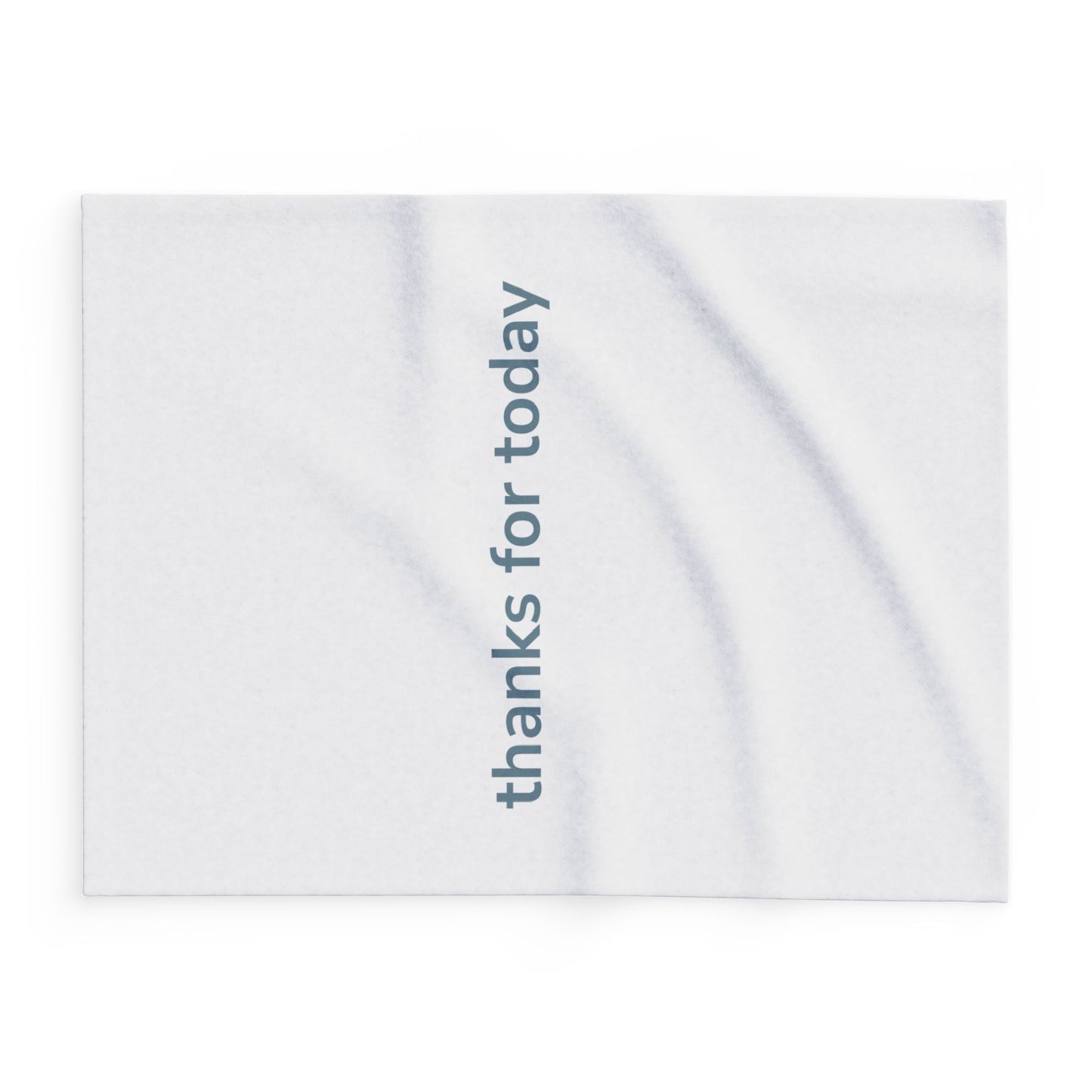 thanks for today Cozy Arctic Fleece Blanket - Perfect for Relaxation, Indoor Comfort, Gifts, Home Decor, Self-Care