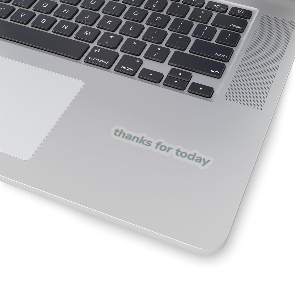 thanks for today Gratitude Kiss-Cut Stickers, Motivational Vinyl Decals for Journals, Laptops, Gift Wrap, Scrapbooking, Thank You Gifts