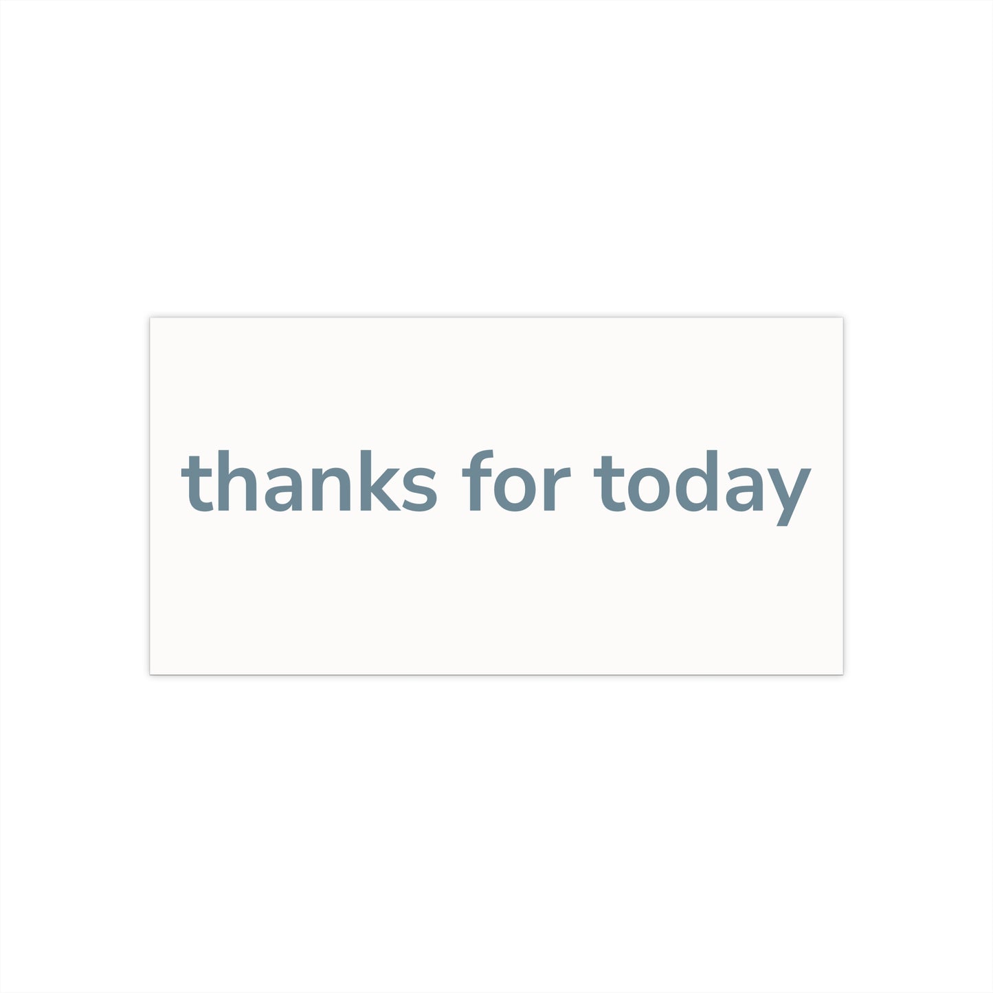 thanks for today Gratitude Bumper Stickers - Inspiring Car Decals for Daily Positivity, Motivational Sticker, Car Accessories, Gifts [...]