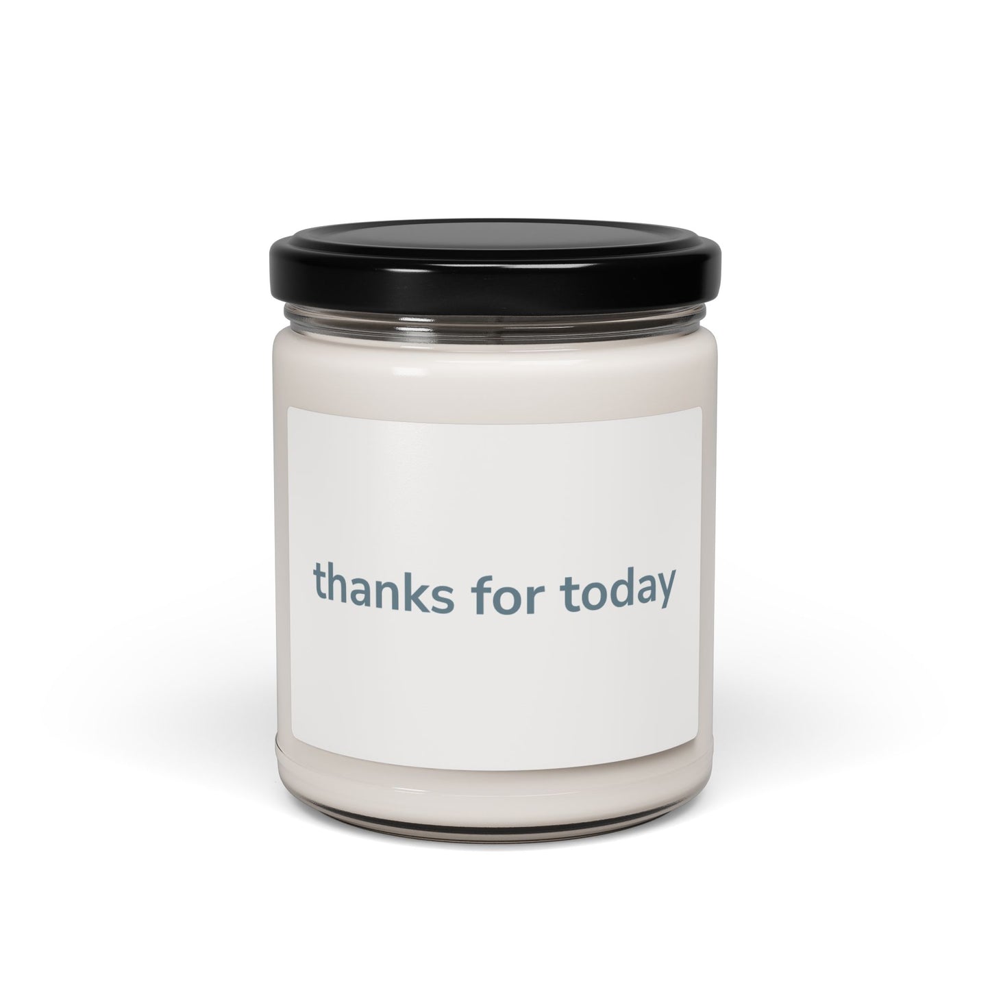 thanks for today Gratitude Scented Soy Candle, Relaxing Gift, Thank You Candle, Home Fragrance, Self-Care, Eco-Friendly Soy Wax