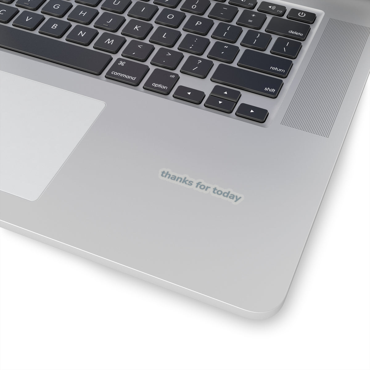 thanks for today Gratitude Kiss-Cut Stickers, Motivational Vinyl Decals for Journals, Laptops, Gift Wrap, Scrapbooking, Thank You Gifts