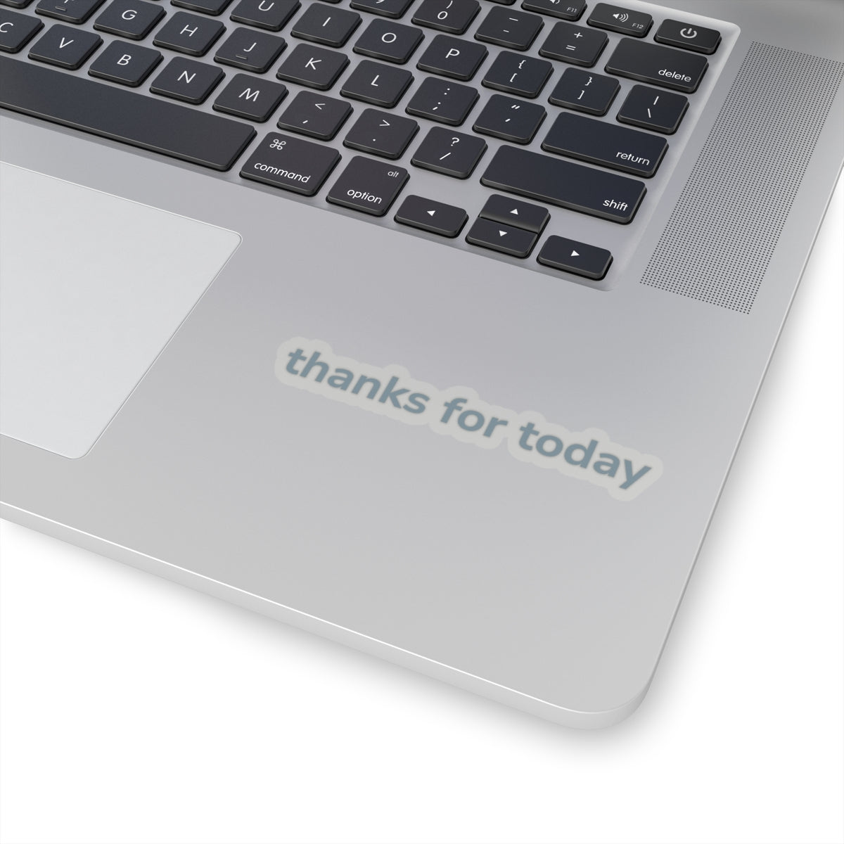 thanks for today Gratitude Kiss-Cut Stickers, Motivational Vinyl Decals for Journals, Laptops, Gift Wrap, Scrapbooking, Thank You Gifts