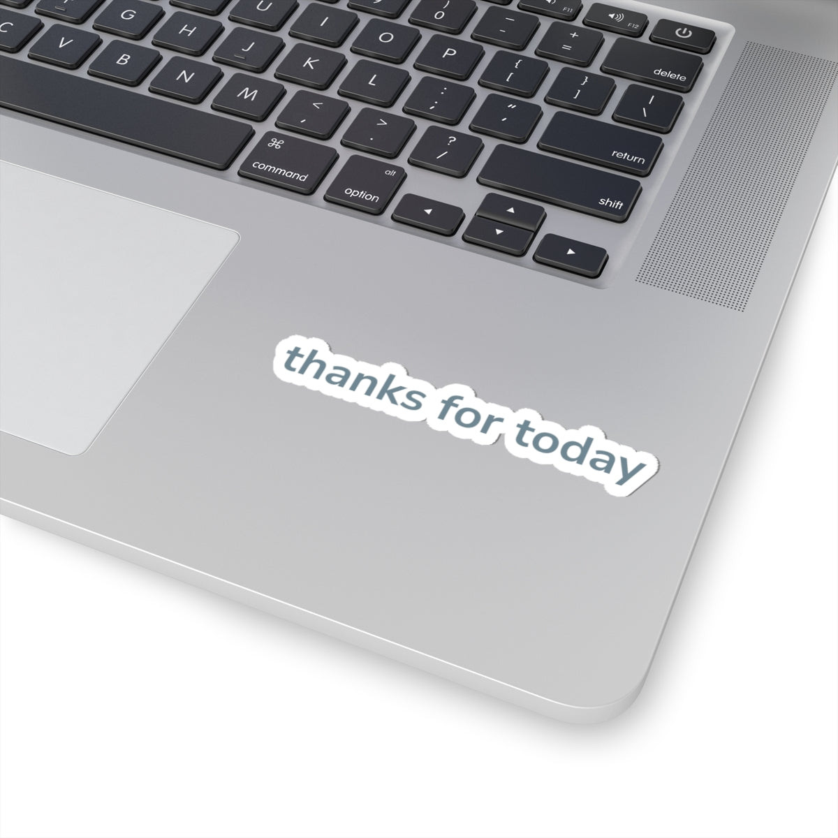 thanks for today Gratitude Kiss-Cut Stickers, Motivational Vinyl Decals for Journals, Laptops, Gift Wrap, Scrapbooking, Thank You Gifts
