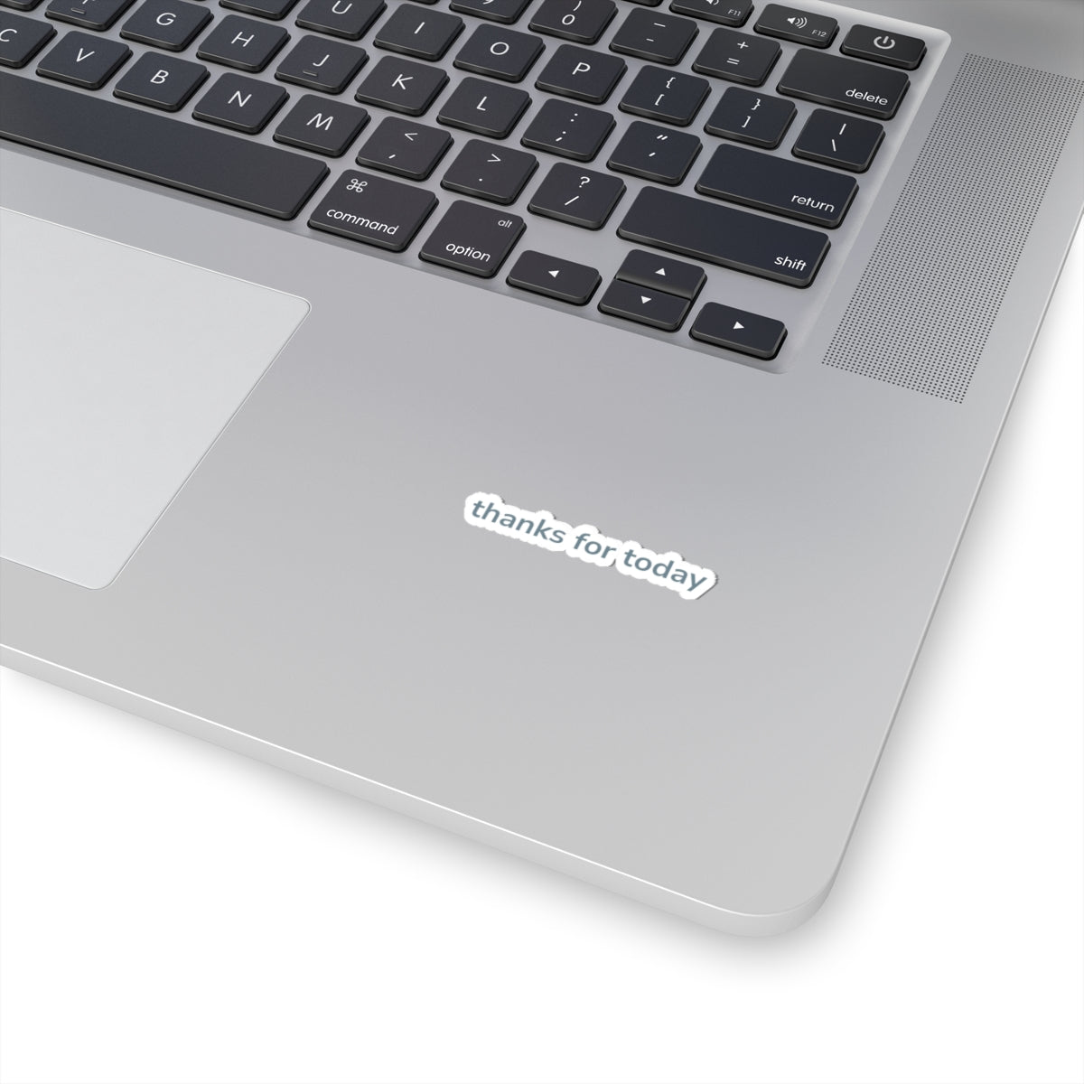 thanks for today Gratitude Kiss-Cut Stickers, Motivational Vinyl Decals for Journals, Laptops, Gift Wrap, Scrapbooking, Thank You Gifts