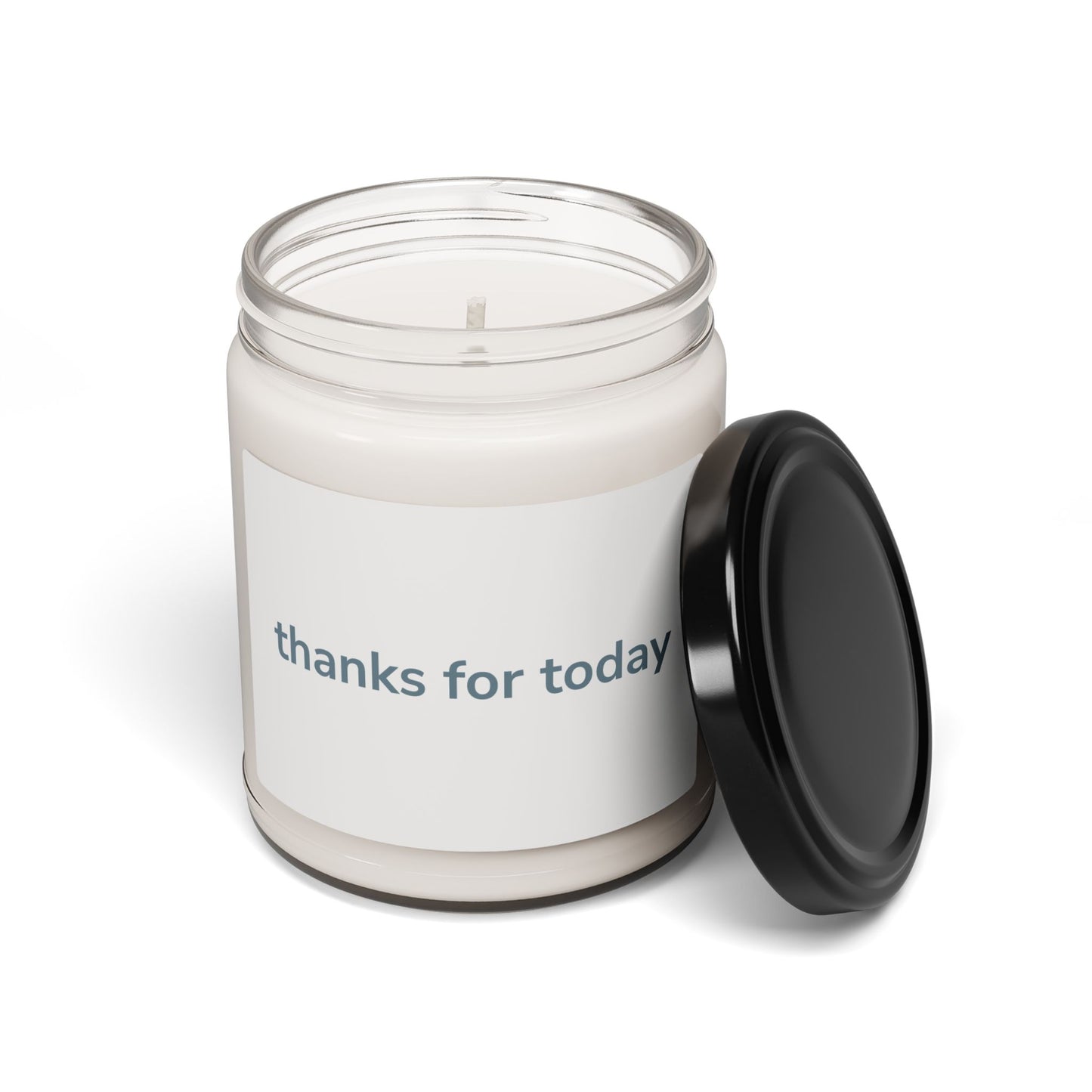 thanks for today Gratitude Scented Soy Candle, Relaxing Gift, Thank You Candle, Home Fragrance, Self-Care, Eco-Friendly Soy Wax