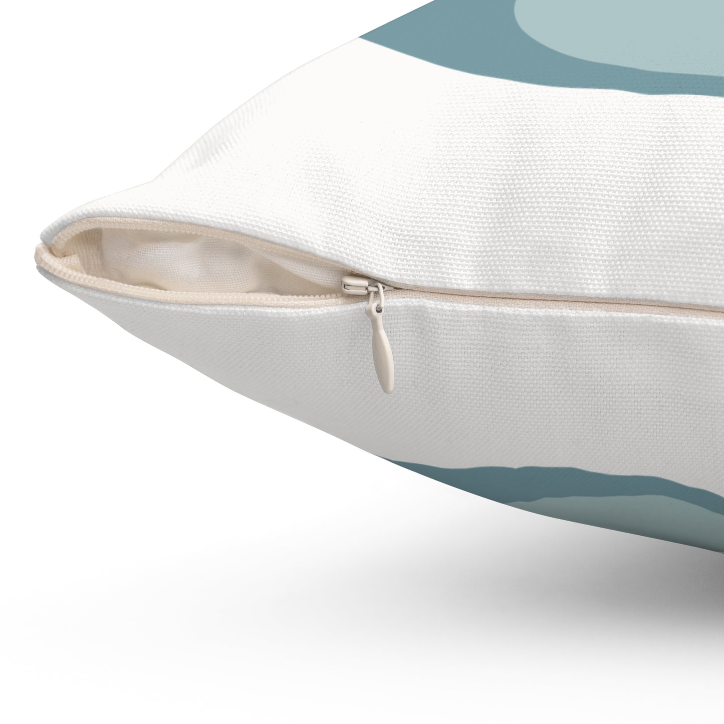 Quiet Mate, Cute Whale Plant Themed Square Pillow, Kid's Room Decor, Nautical Style Cushion, Eco-Friendly Home Accessories
